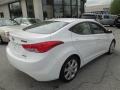 2012 Shimmering White Hyundai Elantra Limited  photo #9