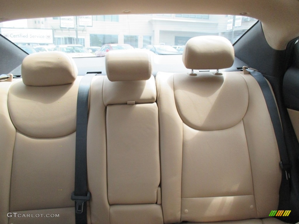 2012 Elantra Limited - Shimmering White / Beige photo #20