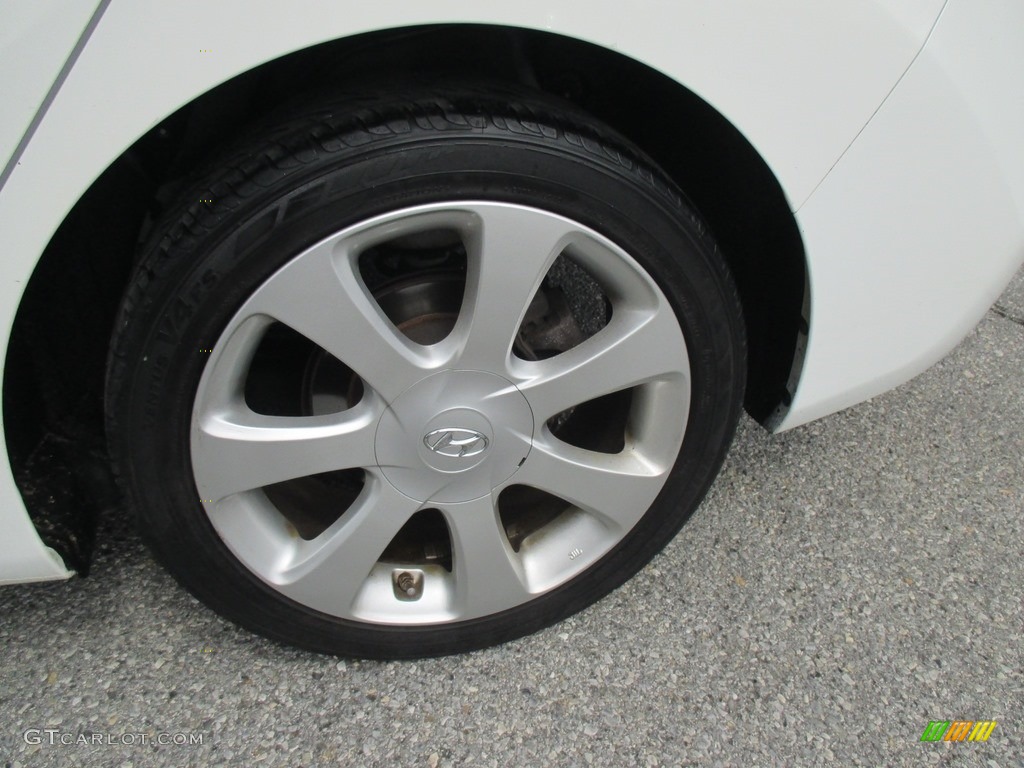2012 Elantra Limited - Shimmering White / Beige photo #39