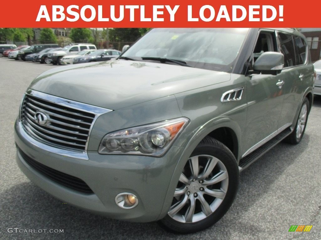 2012 QX 56 4WD - Mountain Sage / Graphite photo #1