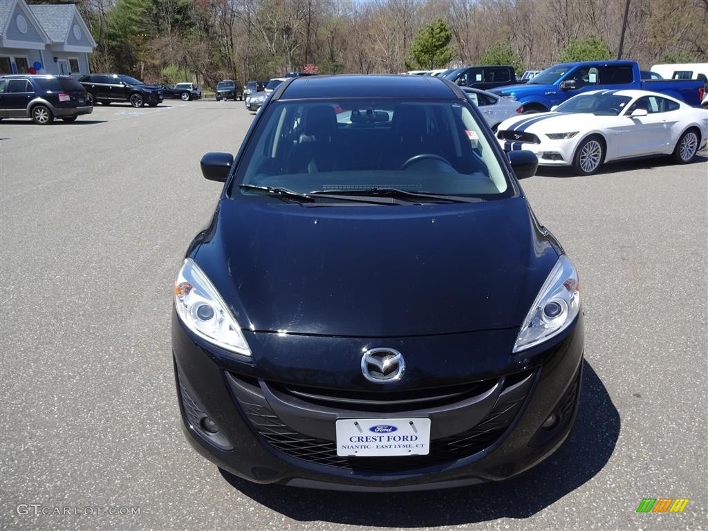 2012 MAZDA5 Grand Touring - Brilliant Black / Black photo #2