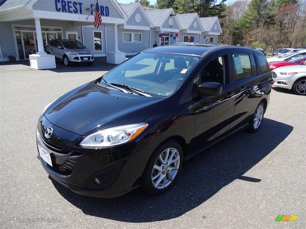 2012 MAZDA5 Grand Touring - Brilliant Black / Black photo #3