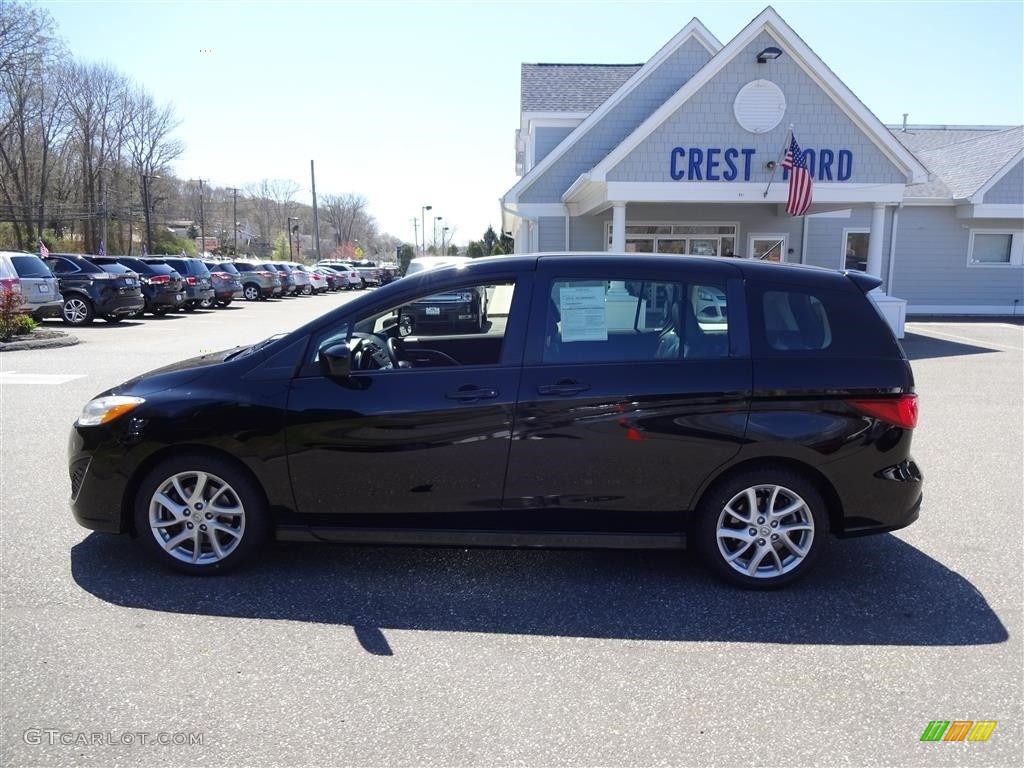 2012 MAZDA5 Grand Touring - Brilliant Black / Black photo #4