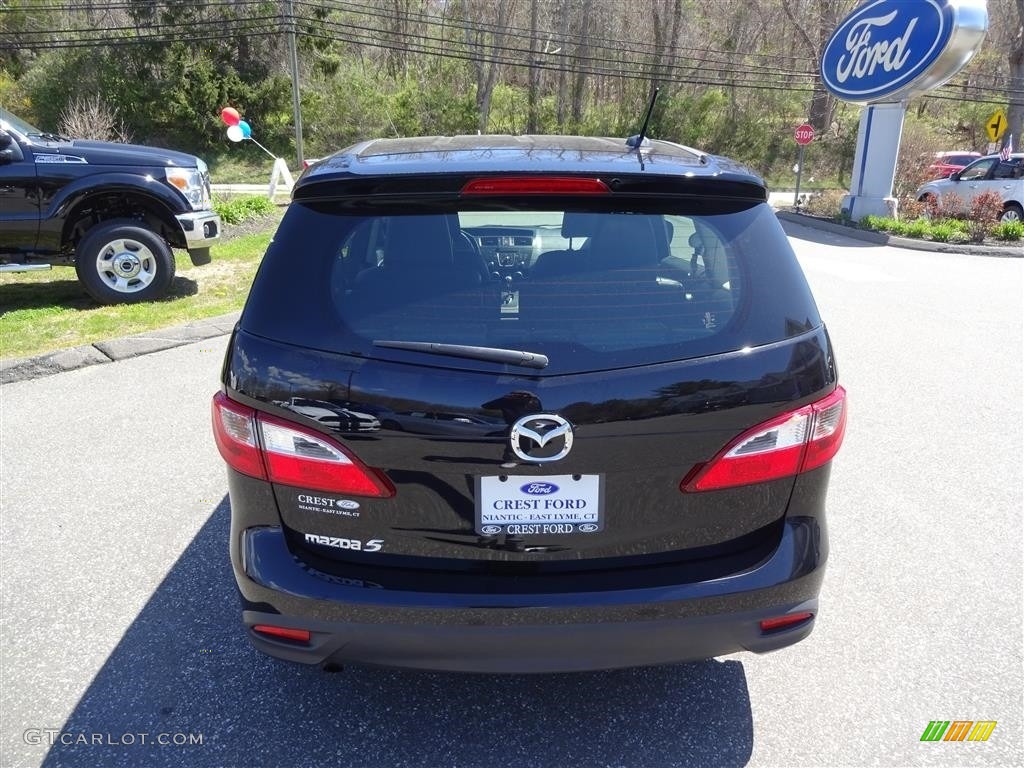 2012 MAZDA5 Grand Touring - Brilliant Black / Black photo #6