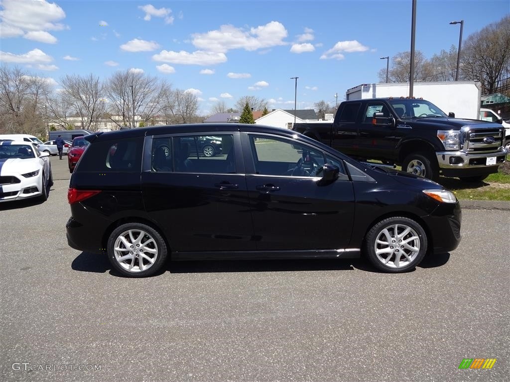 2012 MAZDA5 Grand Touring - Brilliant Black / Black photo #8
