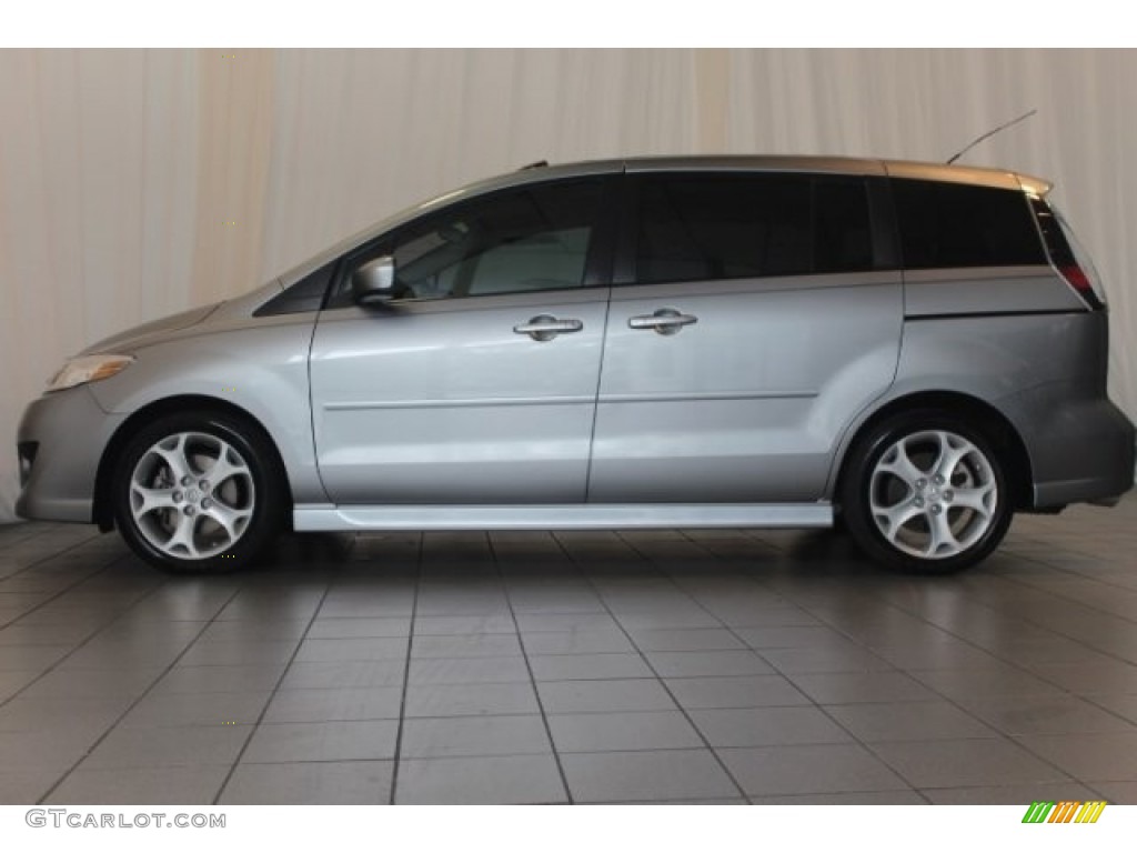 2010 MAZDA5 Touring - Galaxy Gray Mica / Black photo #5