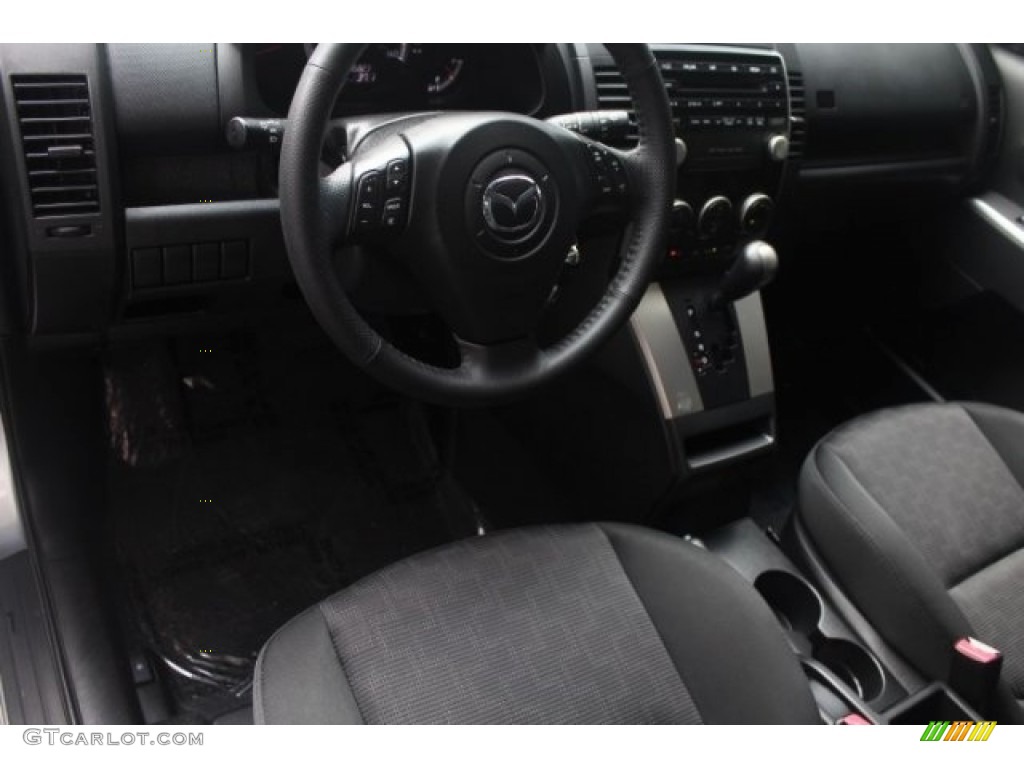2010 MAZDA5 Touring - Galaxy Gray Mica / Black photo #11
