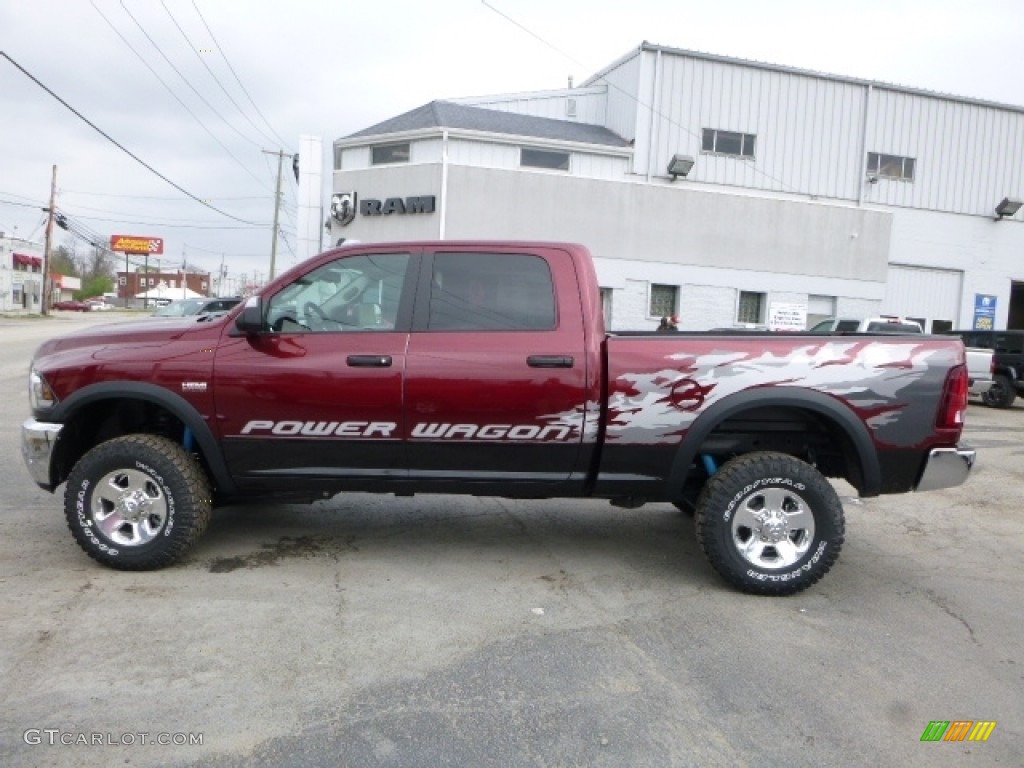 Delmonico Red Pearl 2016 Ram 2500 Power Wagon Crew Cab 4x4 Exterior Photo #112679031