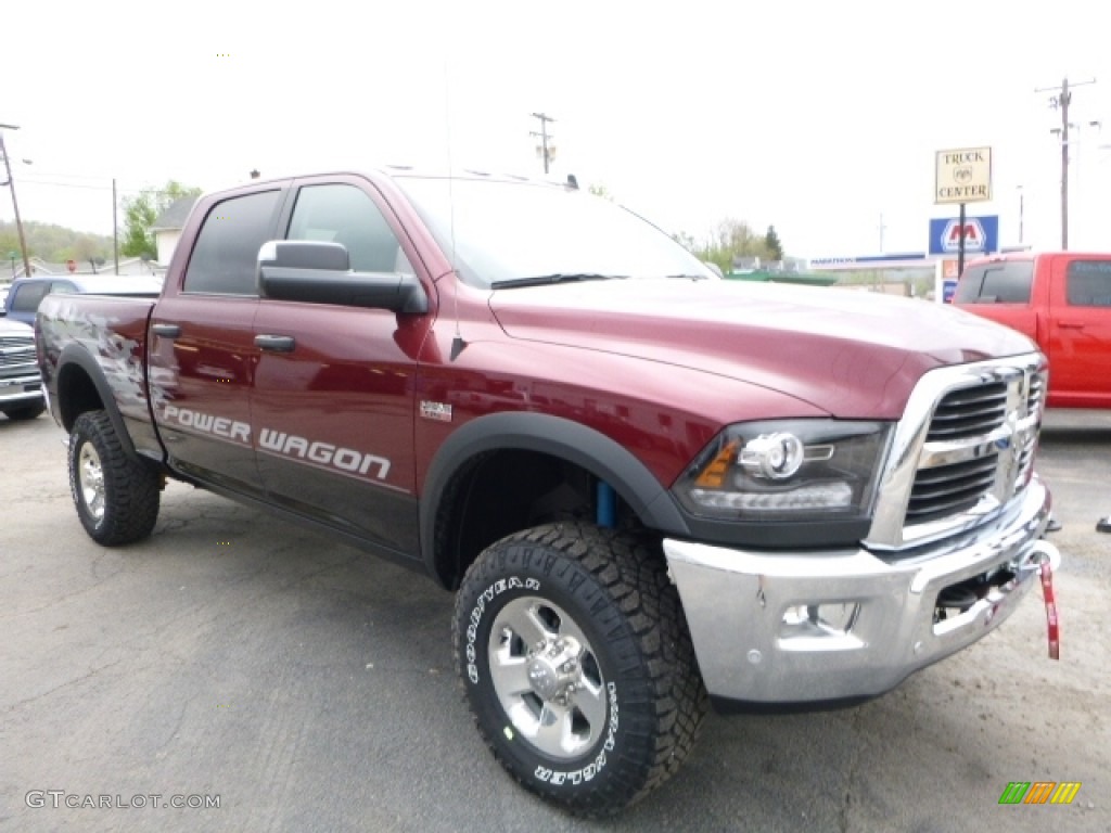 Delmonico Red Pearl 2016 Ram 2500 Power Wagon Crew Cab 4x4 Exterior Photo #112679263