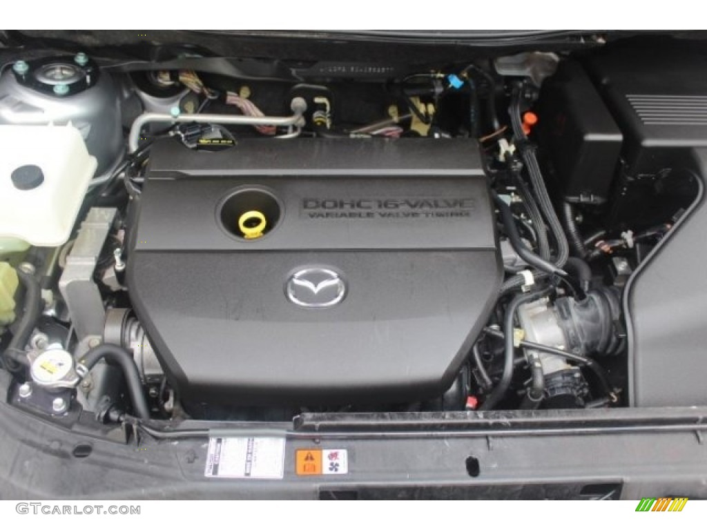 2010 MAZDA5 Touring - Galaxy Gray Mica / Black photo #30