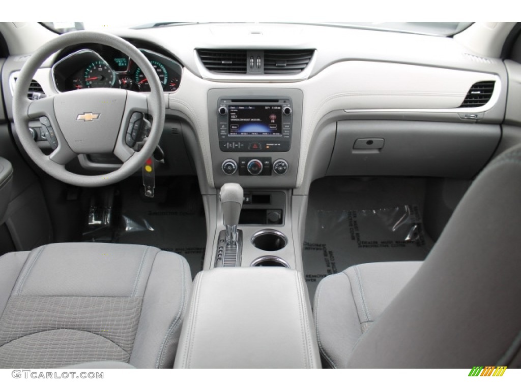 2014 Traverse LS - White / Dark Titanium/Light Titanium photo #10