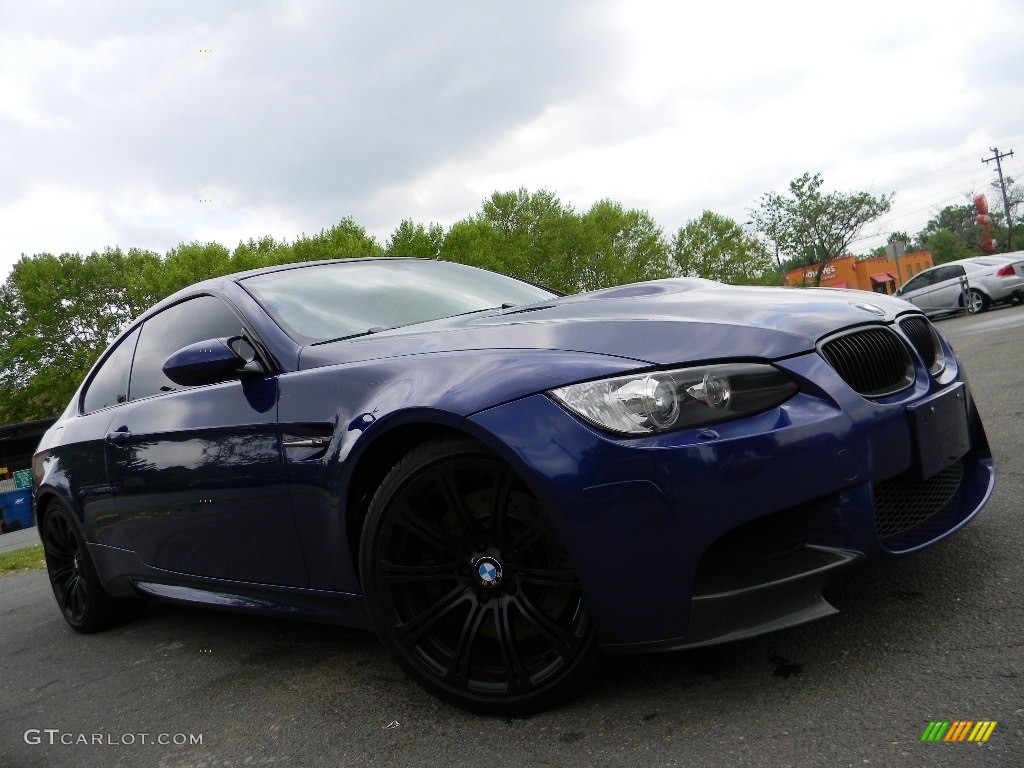 2008 M3 Coupe - Interlagos Blue Metallic / Silver Novillo Leather photo #2