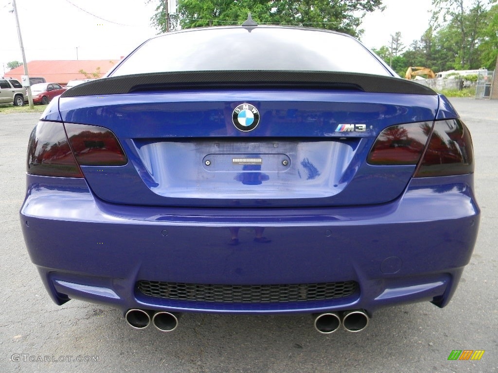 2008 M3 Coupe - Interlagos Blue Metallic / Silver Novillo Leather photo #9