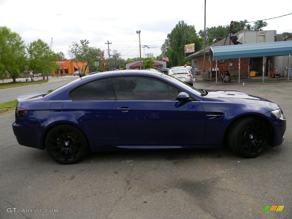 2008 M3 Coupe - Interlagos Blue Metallic / Silver Novillo Leather photo #11