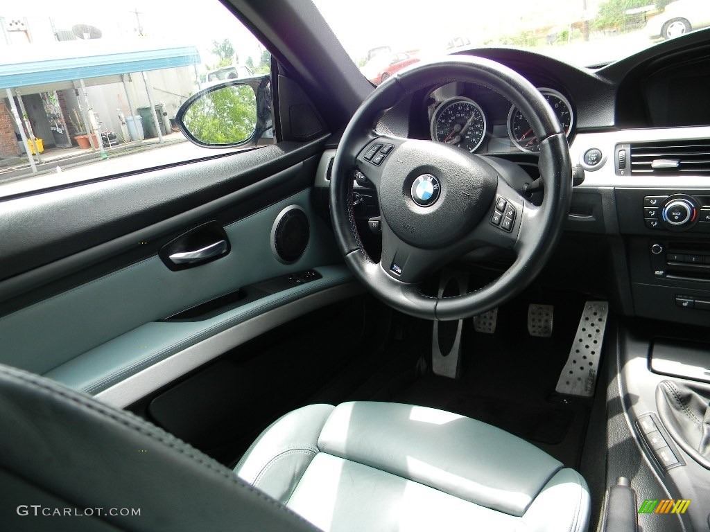 2008 M3 Coupe - Interlagos Blue Metallic / Silver Novillo Leather photo #12