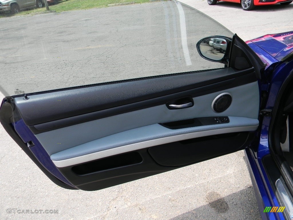 2008 M3 Coupe - Interlagos Blue Metallic / Silver Novillo Leather photo #19