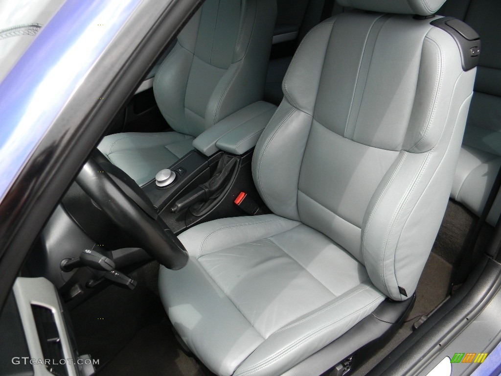 2008 M3 Coupe - Interlagos Blue Metallic / Silver Novillo Leather photo #20