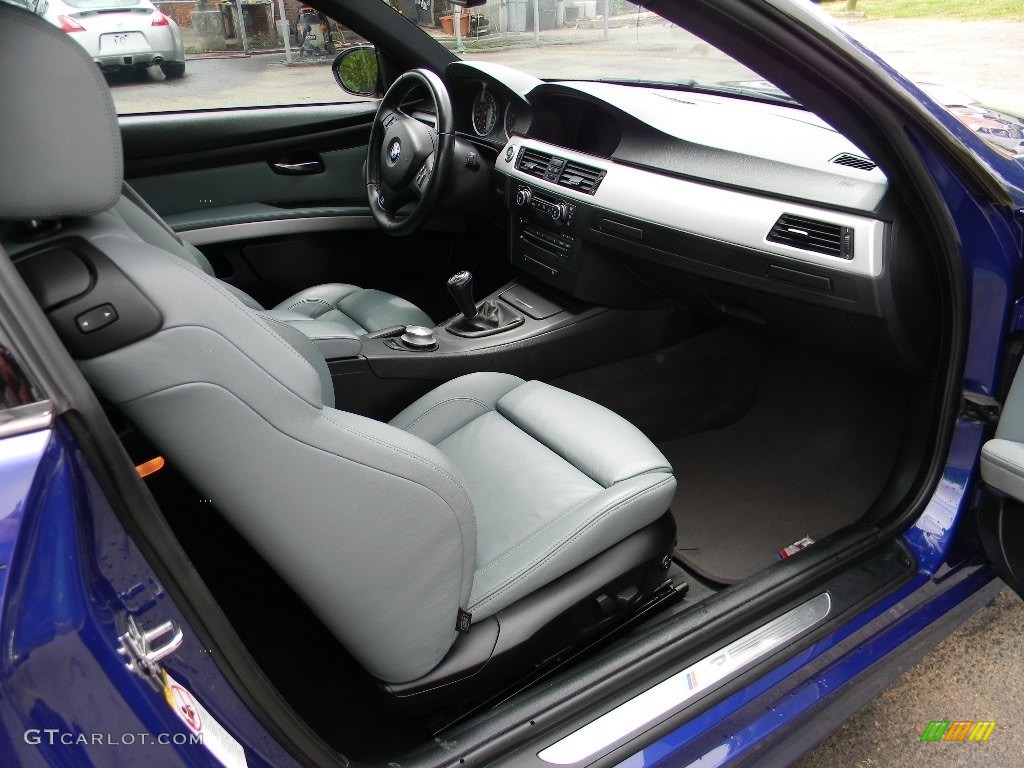 2008 M3 Coupe - Interlagos Blue Metallic / Silver Novillo Leather photo #23