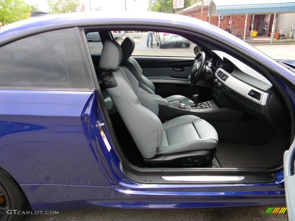 2008 M3 Coupe - Interlagos Blue Metallic / Silver Novillo Leather photo #24