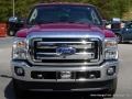 2016 Ruby Red Metallic Ford F250 Super Duty XLT Crew Cab 4x4  photo #8