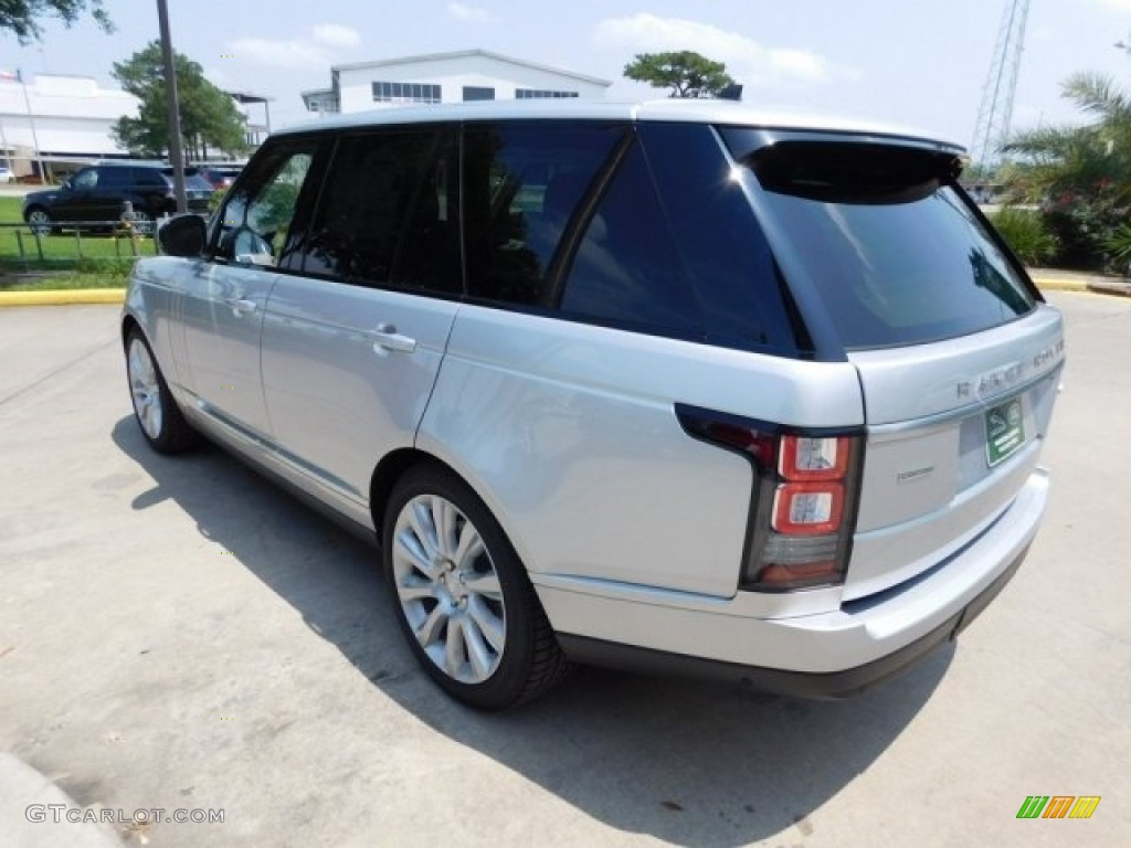 2016 Range Rover Supercharged - Indus Silver Metallic / Espresso/Almond photo #9