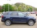 2016 Blue Jeans Metallic Ford Explorer Limited 4WD  photo #1
