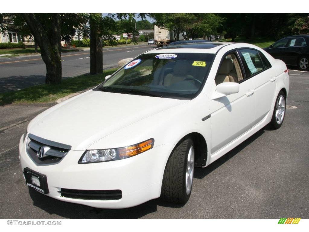2006 TL 3.2 - White Diamond Pearl / Parchment photo #1