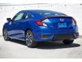 2016 Aegean Blue Metallic Honda Civic LX-P Coupe  photo #2