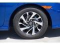 2016 Aegean Blue Metallic Honda Civic LX-P Coupe  photo #5