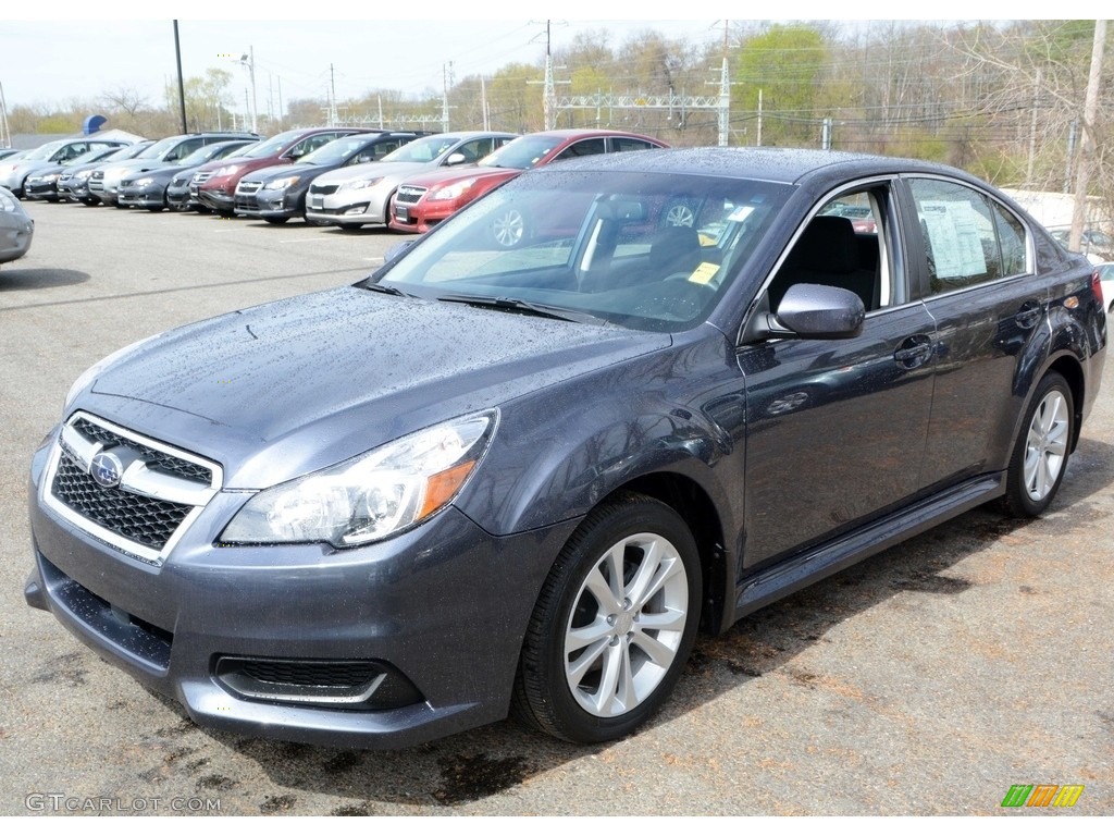 2014 Legacy 2.5i Premium - Carbide Gray Metallic / Black photo #3