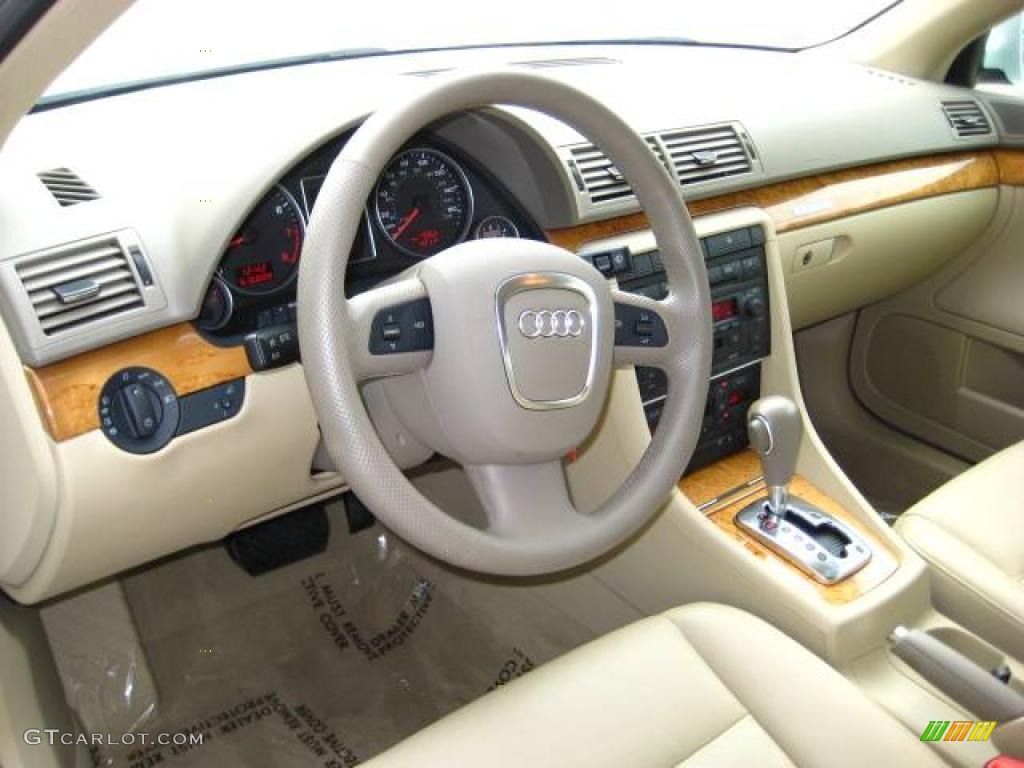 2006 A4 2.0T quattro Sedan - Arctic White / Beige photo #11