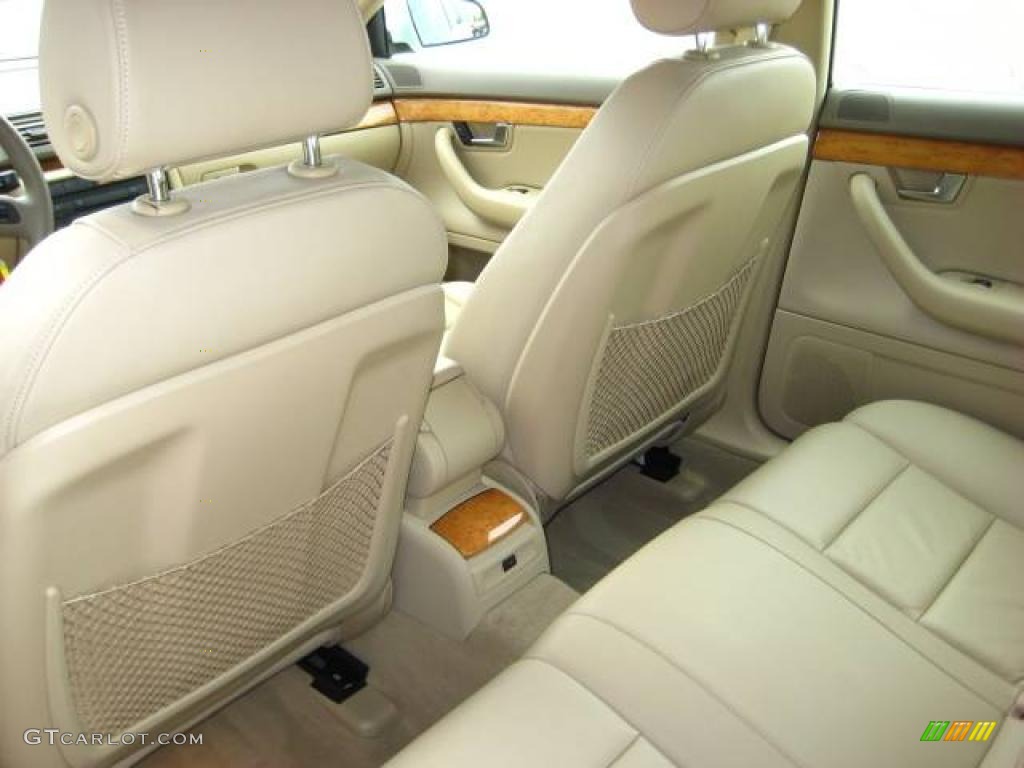 2006 A4 2.0T quattro Sedan - Arctic White / Beige photo #13