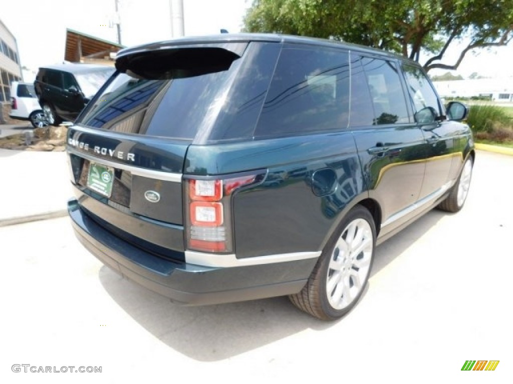 2016 Range Rover HSE - Aintree Green Metallic / Ebony/Ebony photo #7