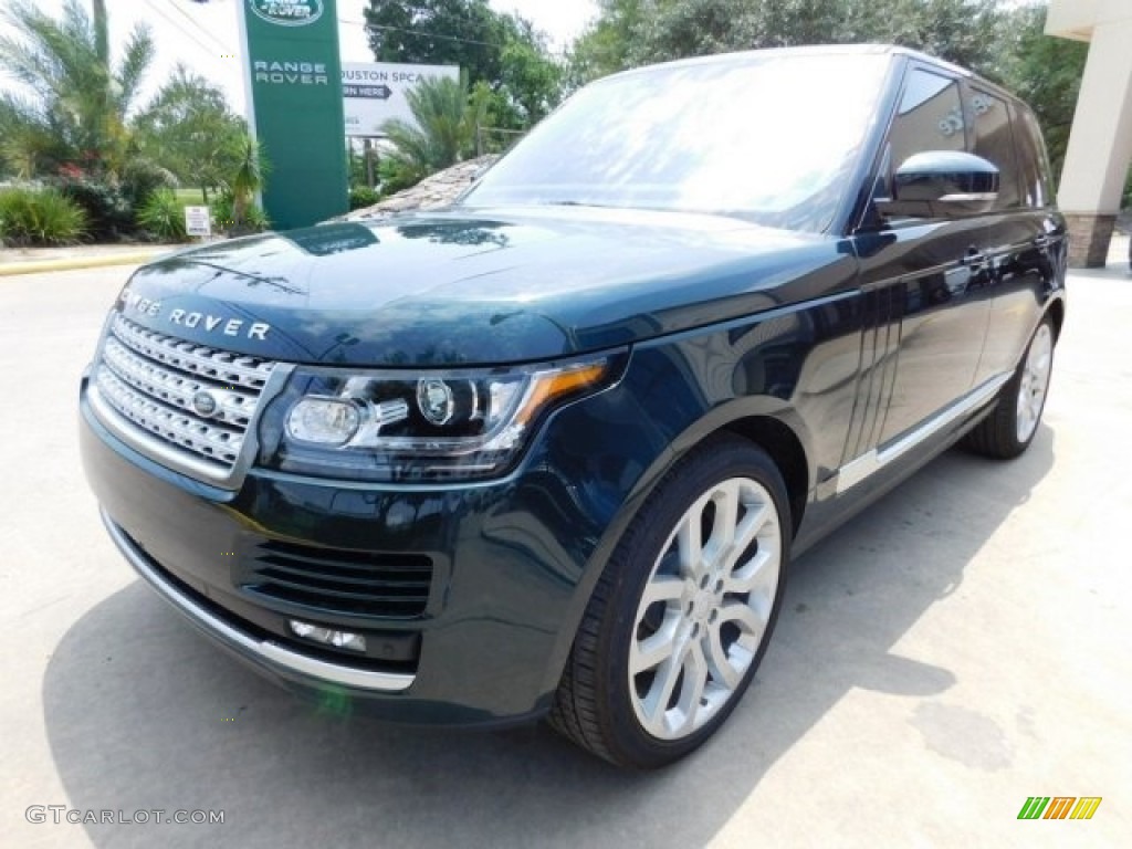 2016 Range Rover HSE - Aintree Green Metallic / Ebony/Ebony photo #11