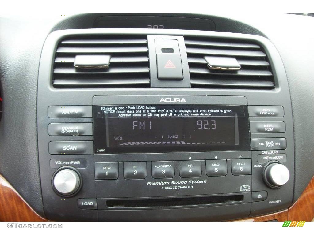 2006 Acura TSX Sedan Audio System Photo #11269388
