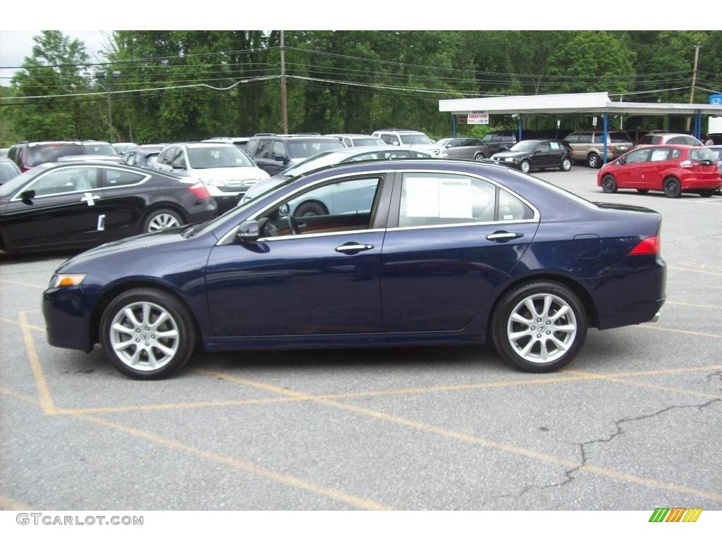 Royal Blue Pearl 2006 Acura TSX Sedan Exterior Photo #11269403
