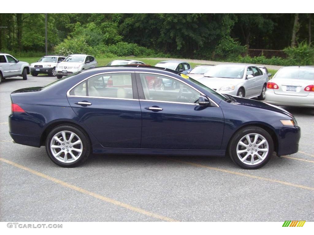 Royal Blue Pearl 2006 Acura TSX Sedan Exterior Photo #11269408