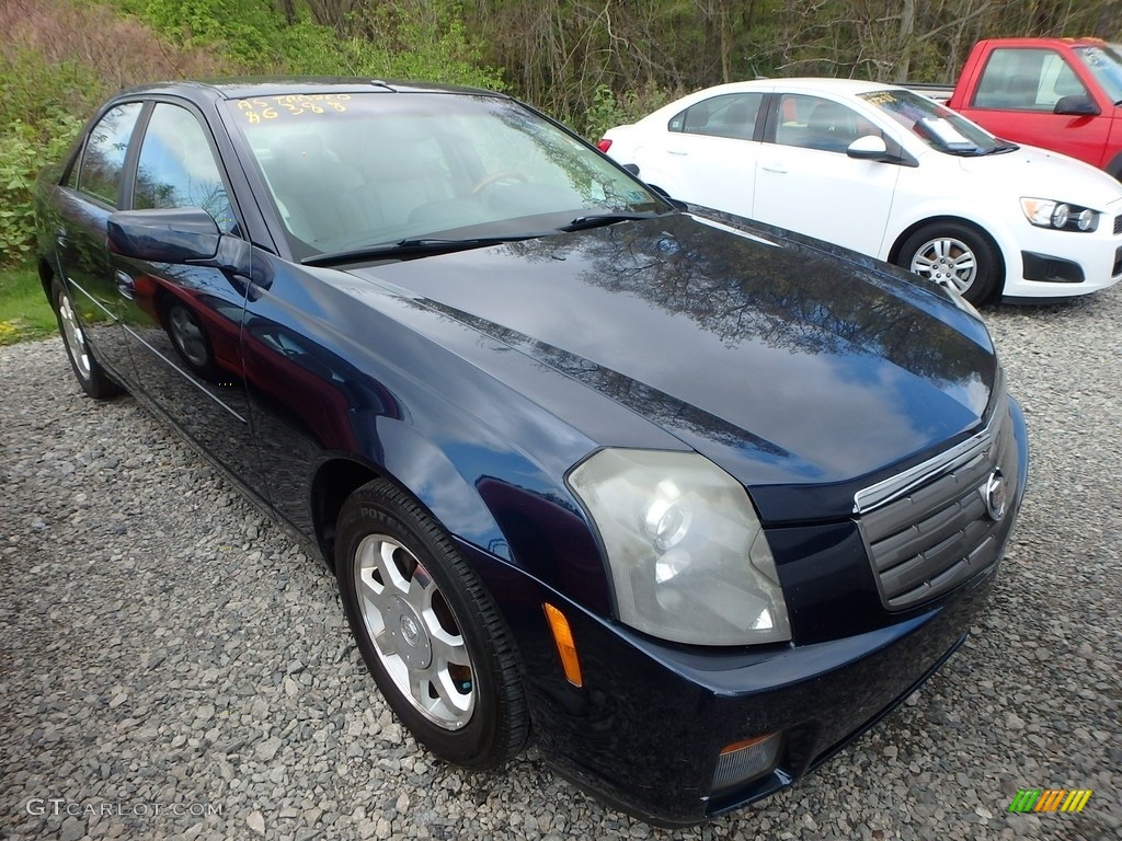 2004 CTS Sedan - Blue Chip / Light Neutral photo #5