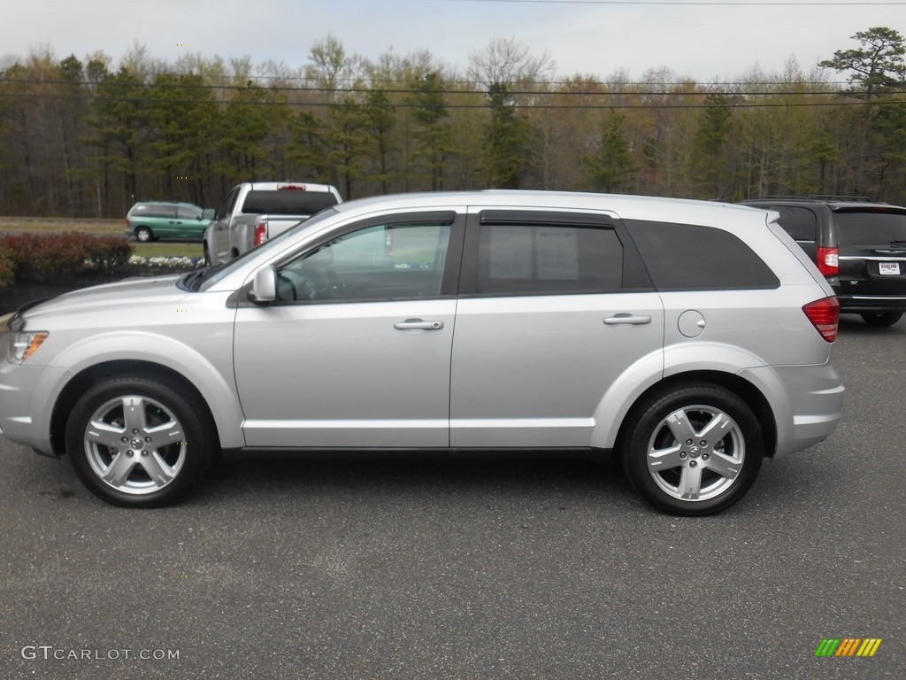 2009 Journey SXT AWD - Silver Steel Metallic / Dark Slate Gray/Light Graystone photo #4