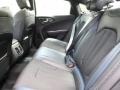 2016 Chrysler 200 Black/Ambassador Blue Interior Rear Seat Photo