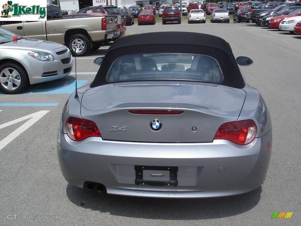 2006 Z4 3.0i Roadster - Silver Grey Metallic / Black photo #3