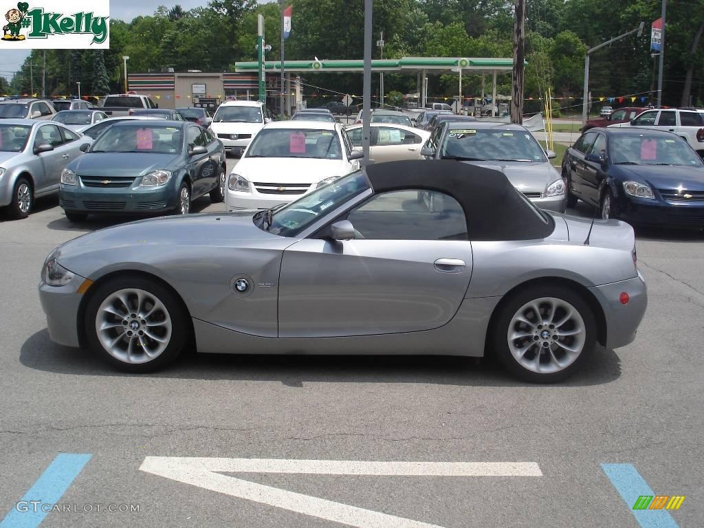 2006 Z4 3.0i Roadster - Silver Grey Metallic / Black photo #5