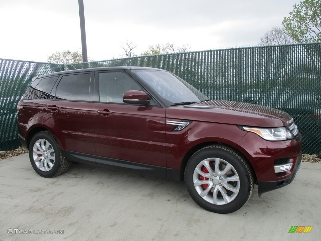 2016 Range Rover Sport Supercharged - Montalcino Red Metallic / Ebony/Ebony photo #1