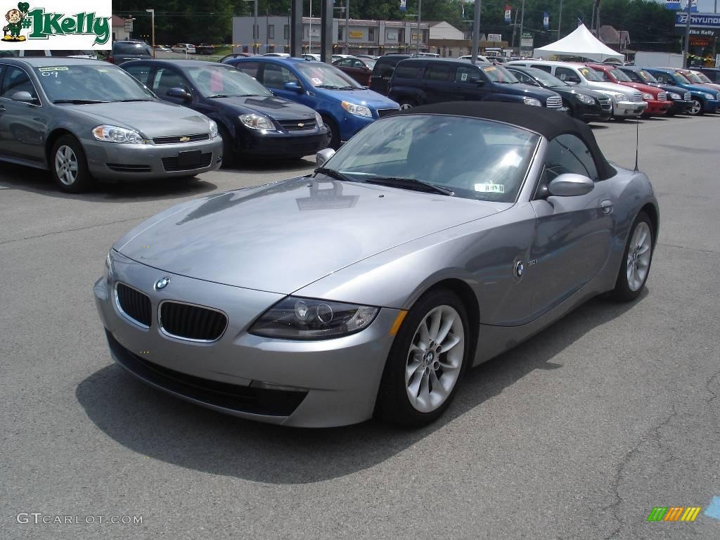 2006 Z4 3.0i Roadster - Silver Grey Metallic / Black photo #11