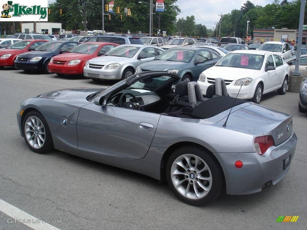 2006 Z4 3.0i Roadster - Silver Grey Metallic / Black photo #15