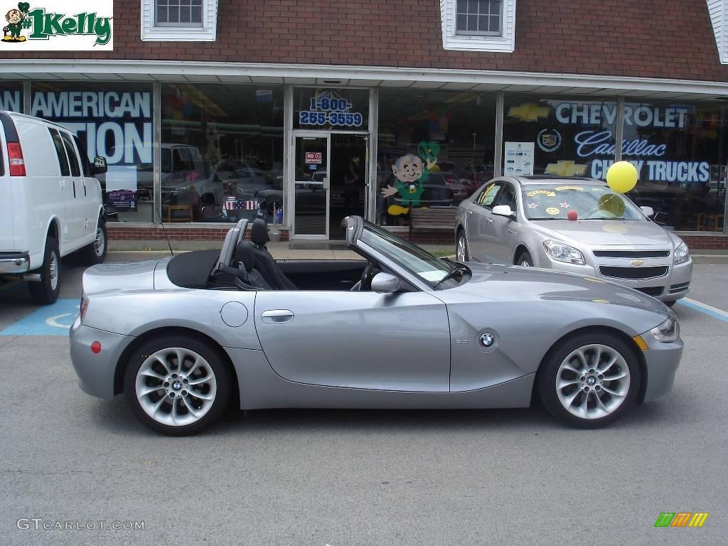 2006 Z4 3.0i Roadster - Silver Grey Metallic / Black photo #16