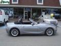 2006 Silver Grey Metallic BMW Z4 3.0i Roadster  photo #16