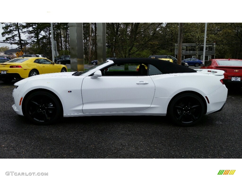 Summit White 2016 Chevrolet Camaro LT Convertible Exterior Photo #112699138