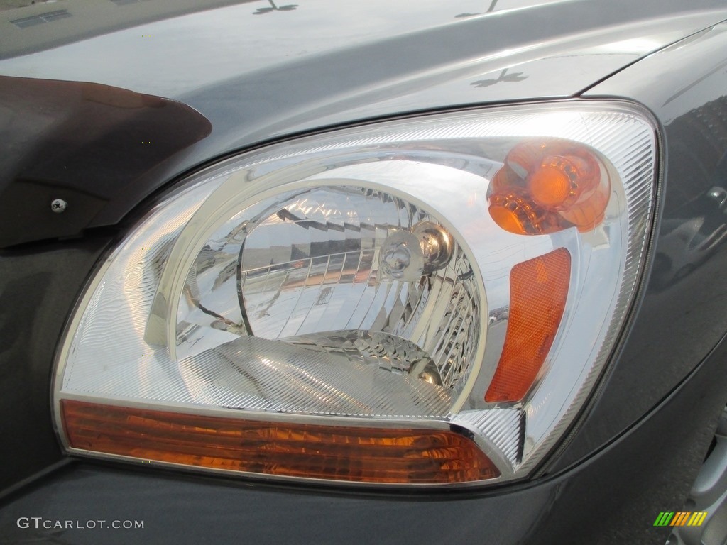 2007 Sportage LX - Steel Silver / Black photo #29