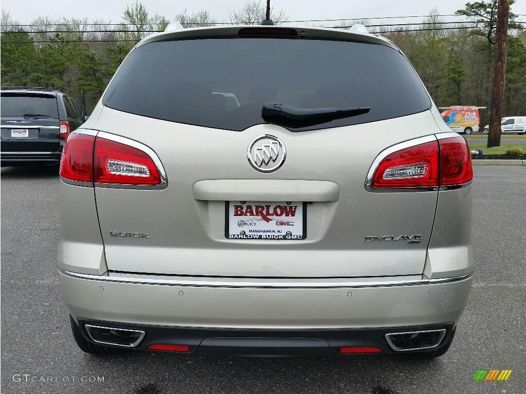 2016 Enclave Premium AWD - Sparkling Silver Metallic / Choccachino/Cocoa photo #5